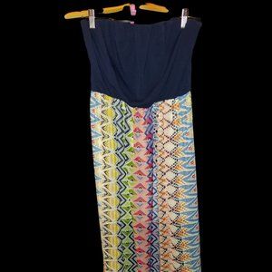 Lily Rose Strapless Maxi Dress - Women's Size M (Tall)